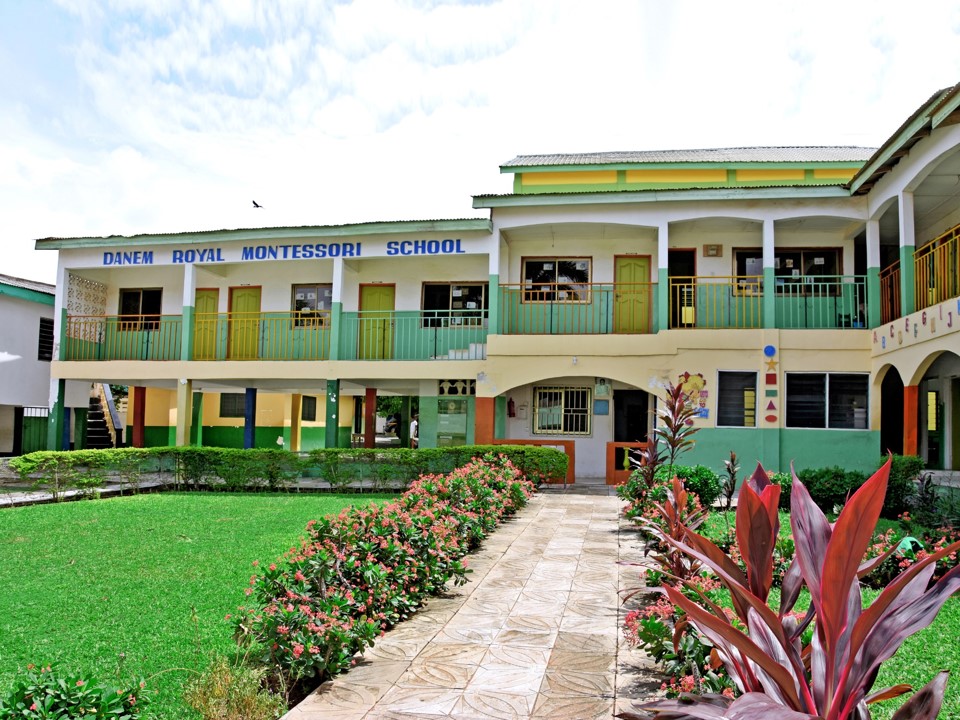 Front of school